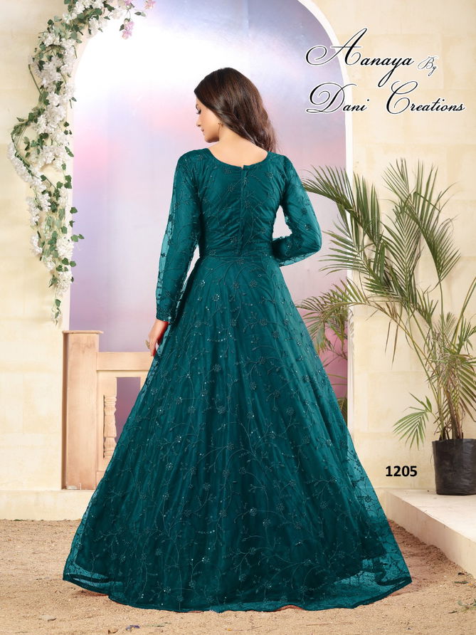 Aanaya Vol 112 Heavy Designer Wear Wholesale Wedding Wear Anarkali Long Suits